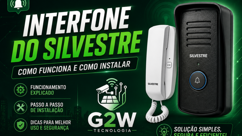 Como Funciona o Interfone do Silvestre 3